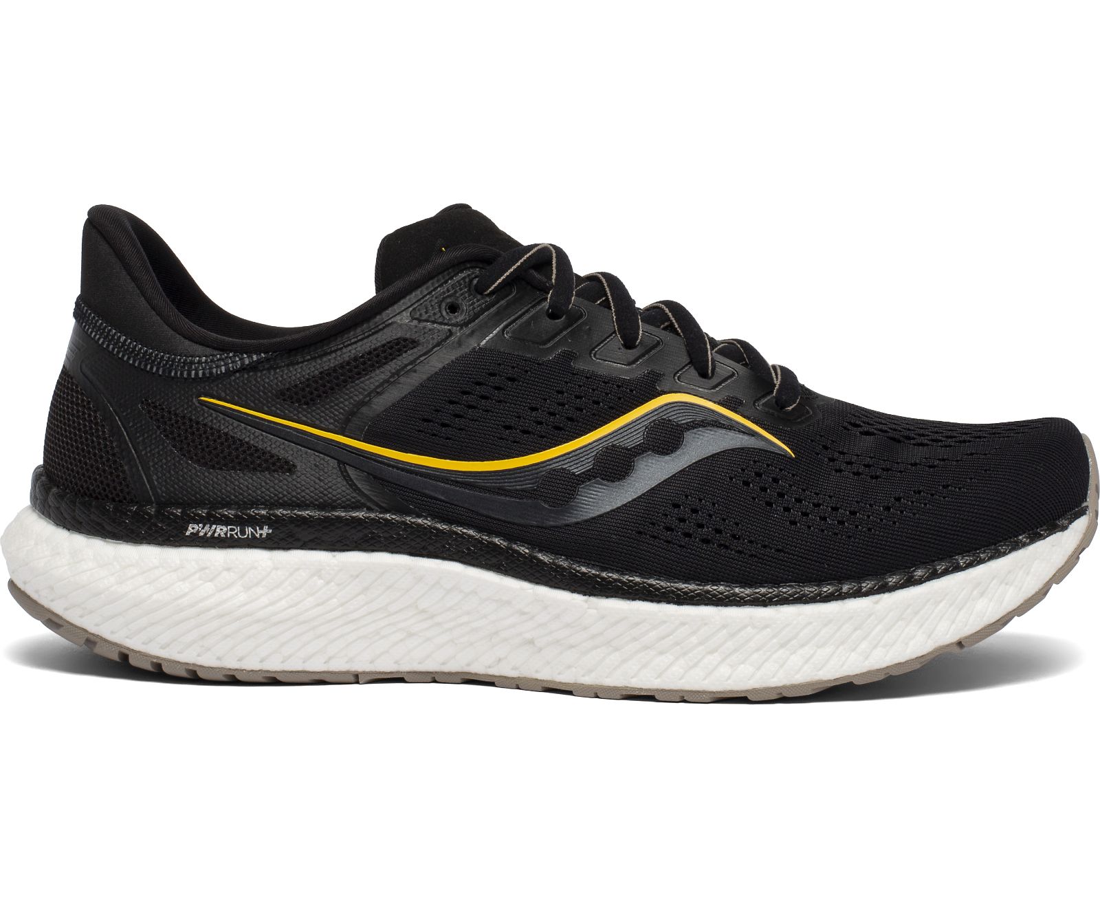 Saucony Hurricane 23 Men's Running Shoes Black / Gold | Canada 512KORI